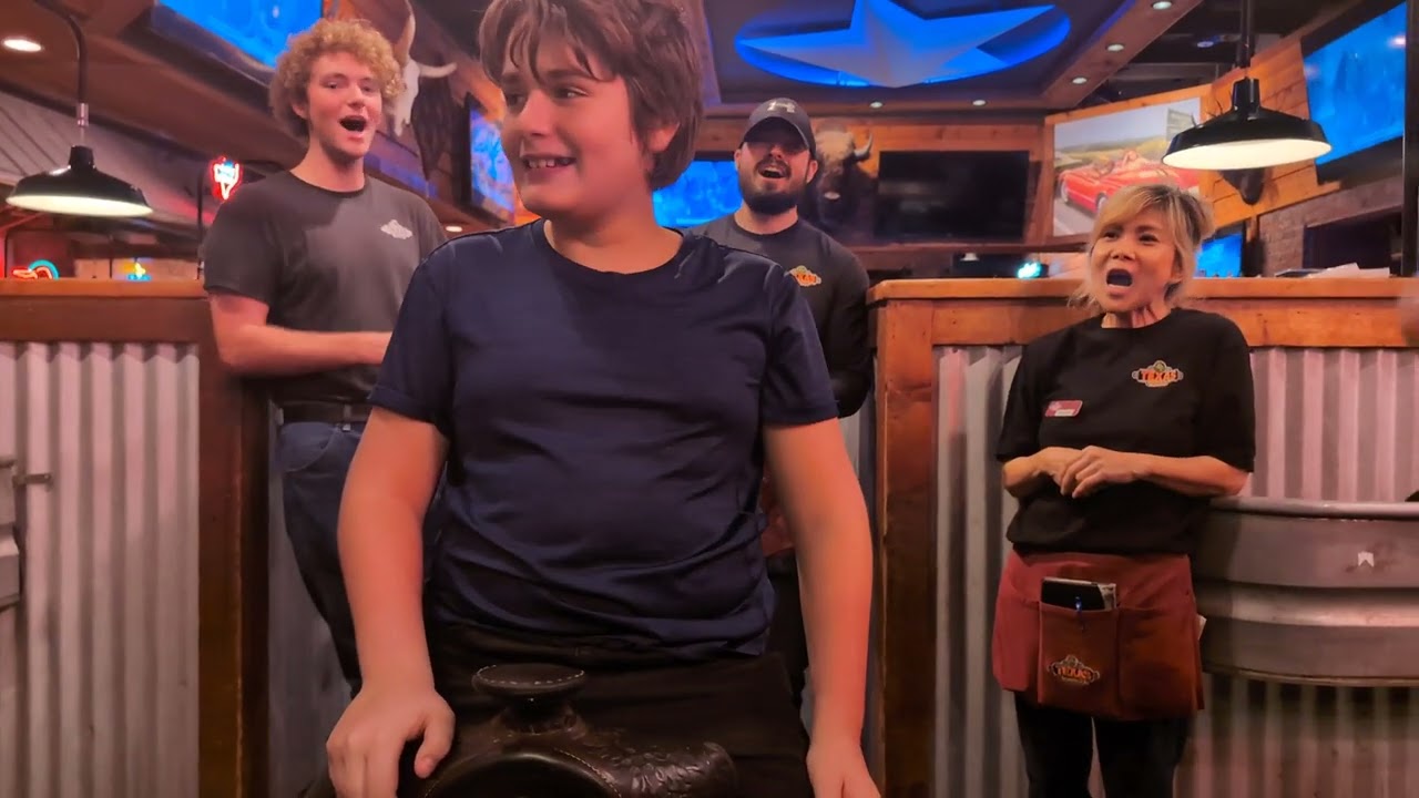 Yee haw! Donnie is 13!