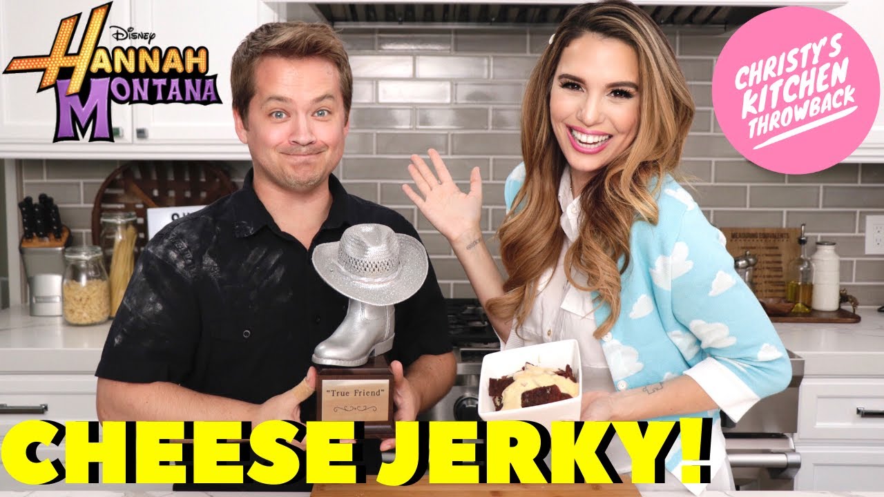Hannah Montana Cheese Jerky with Jason Earles!!!