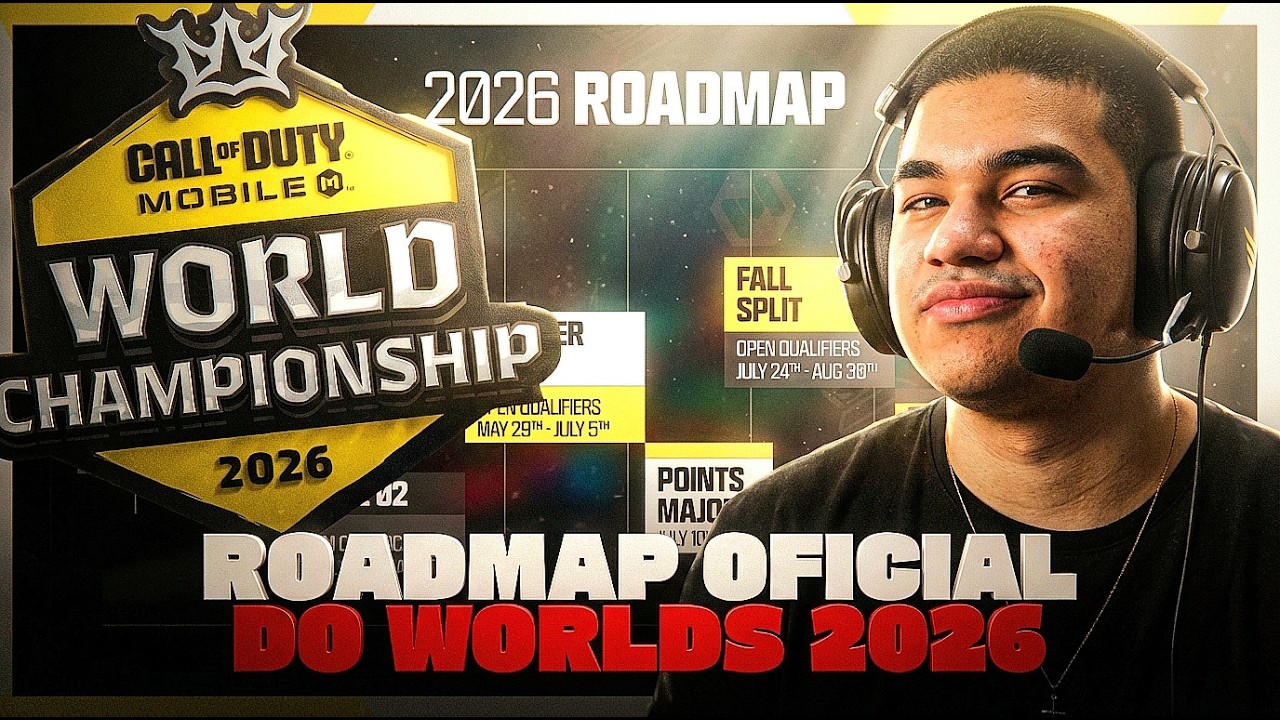 SAIU TUDO SOBRE O MUNDIAL DE COD MOBILE 2026! Formato, Premiação e Grandes Novidades