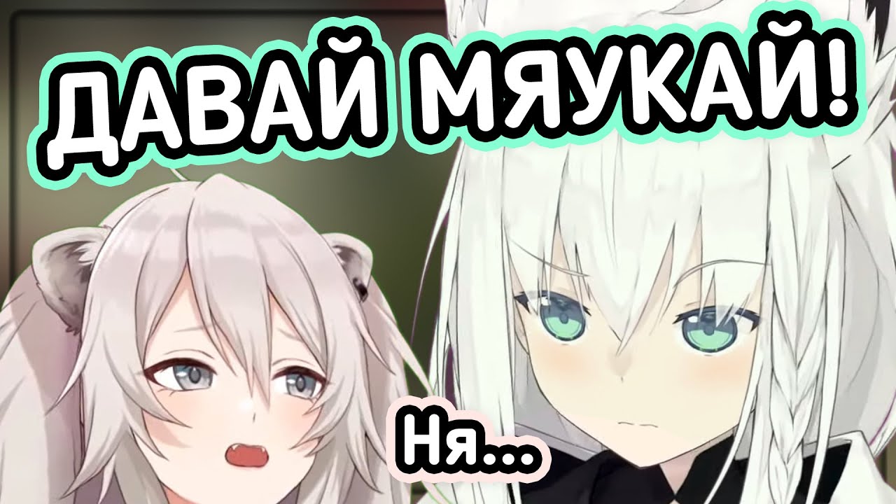 Фубуки заставила Ботан мяукать... [Hololive RU SUB]