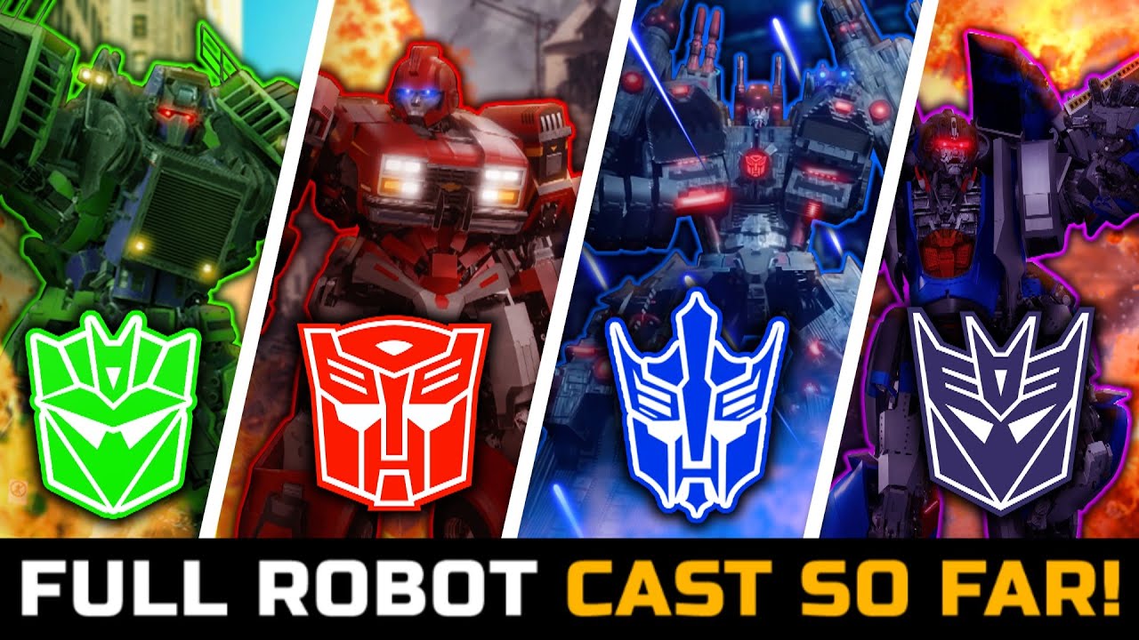 Transformers Arrival(2025) Cast Robots, All Confirmed Characters & Scenes So Far! [ROTB Prequel]