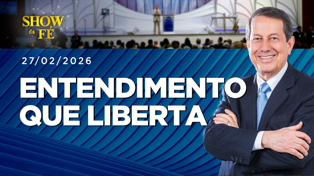 Show da Fé AO VIVO,Domingo às 9H (22/02/26)