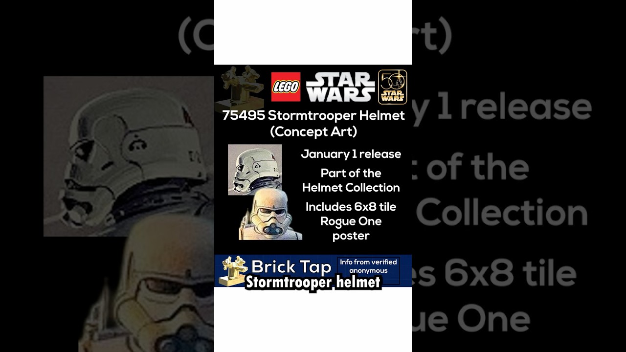 Утечка: новый шлем LEGO Star Wars уже здесь!