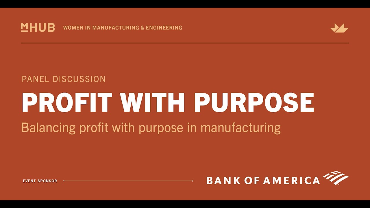 2025 mHUB Women in Manufacturing Panel: Balancing profit with purpose in manufacturing