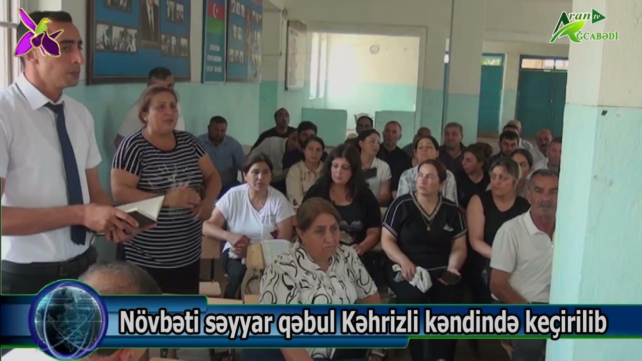 Növbəti səyyar qəbul Kəhrizli kəndində keçirilib