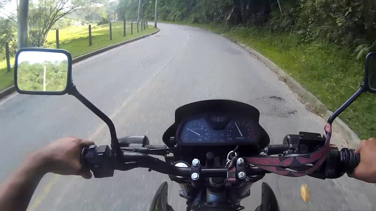 Hoje fui dar role nos bairros Limeira e Poço Fundo em Brusque