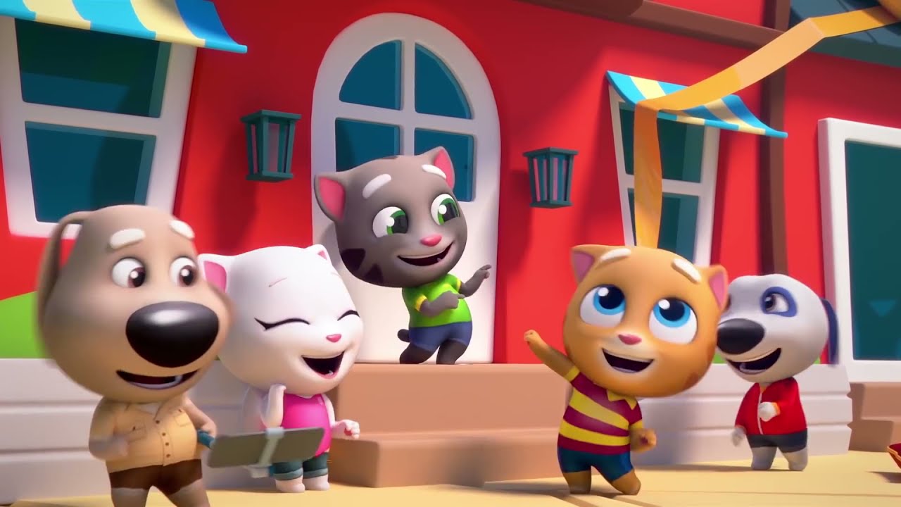 Talking Tom Gold Run MEGA TRAILER (Cartoon Compilation)