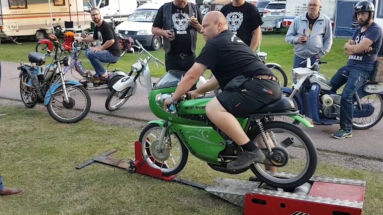 Bänkning av Moto Negrini 50cc 10.26 HK