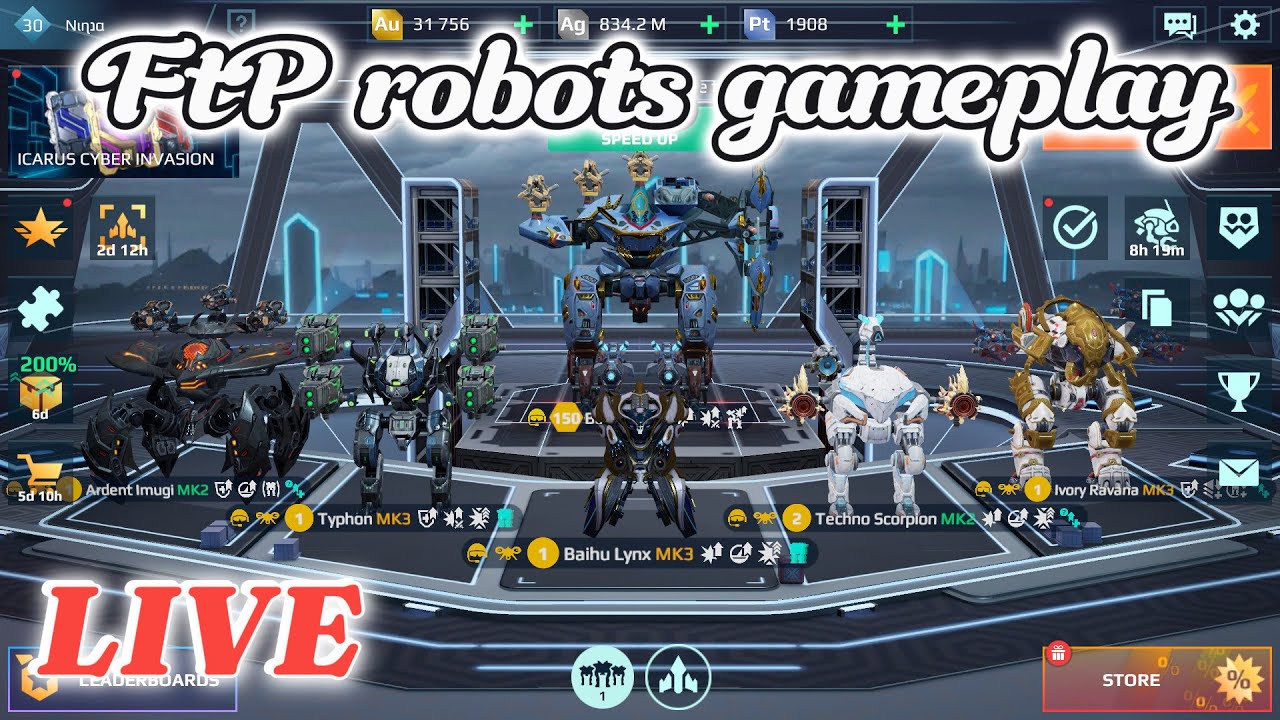 FtP robots in Champion League №5