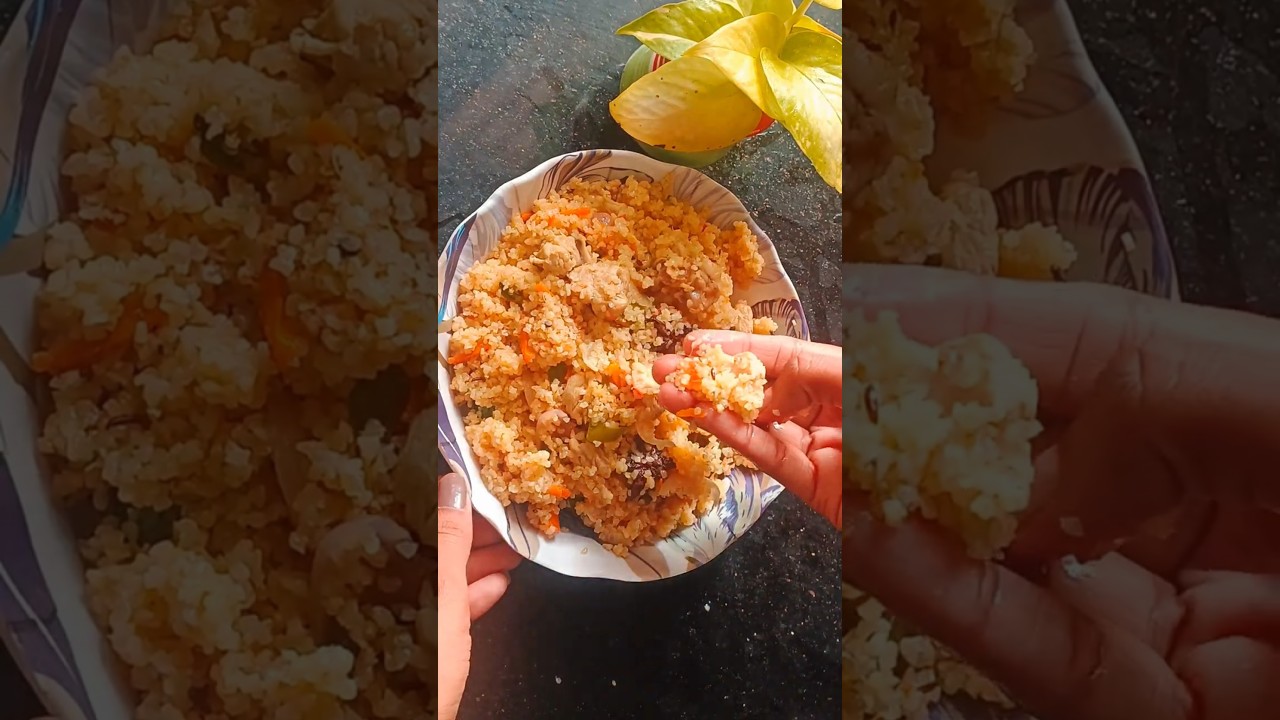Chicken Upma Recipe | Easy & Tasty Non-Veg Breakfast