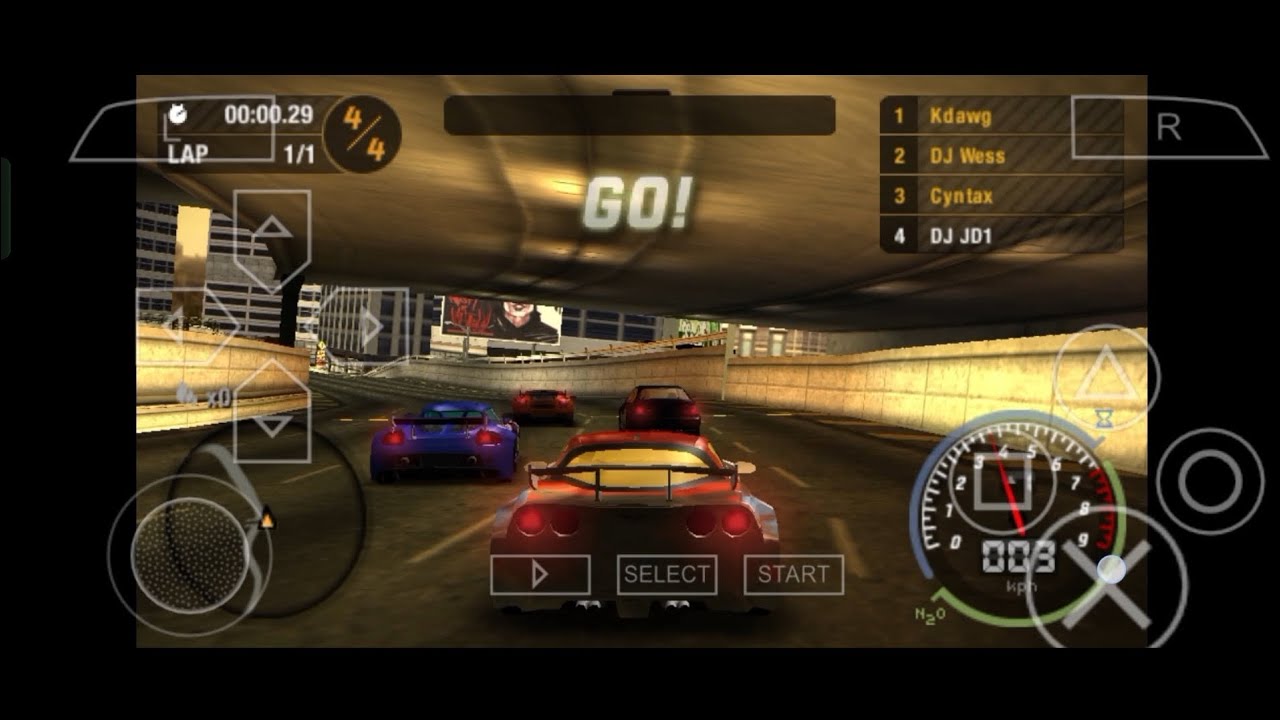 Need for Speed Most Wanted 5-1-0 PPSSPP Gameplay HD (2024)