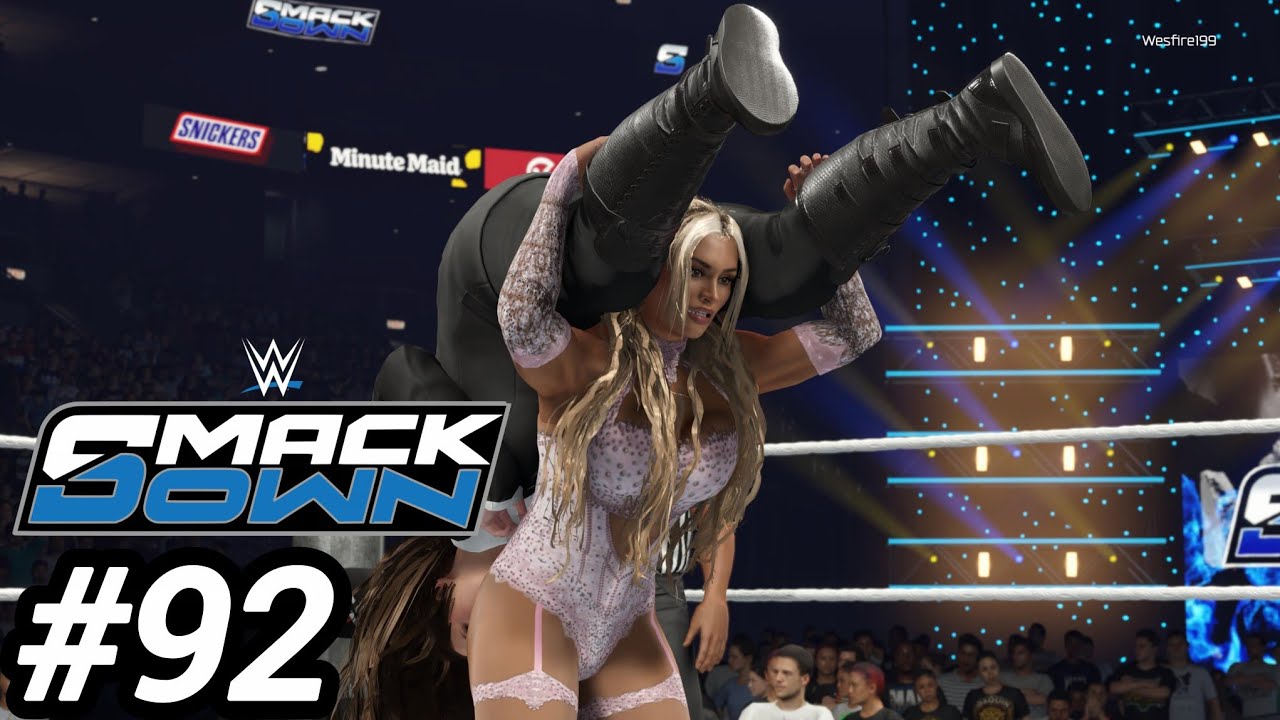 WWE 2K25 universe mode episode 92 smackdown part 2