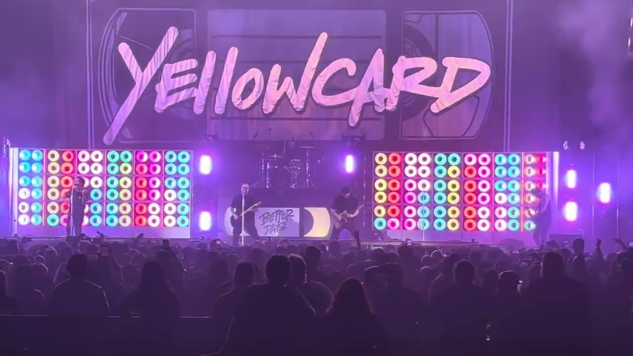 Yellowcard- Lights and Sounds- American Bank Center, Corpus Christi, TX, 2025