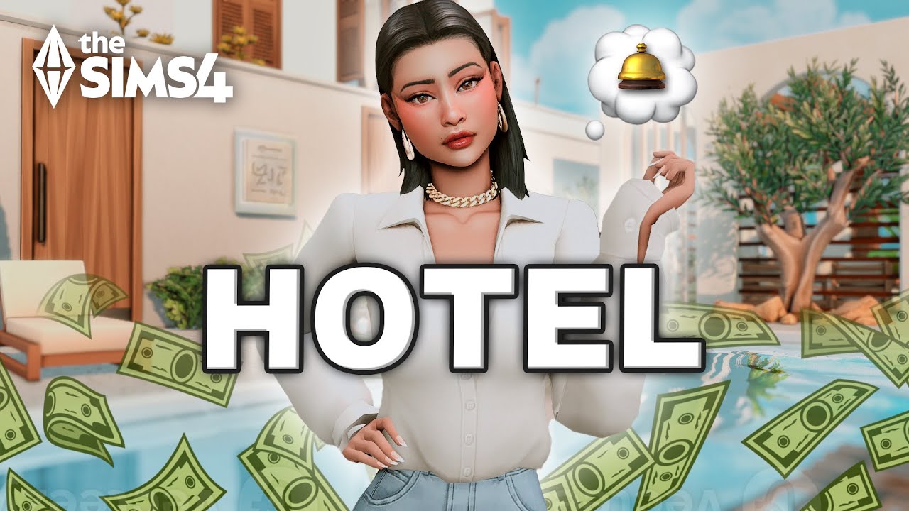 Sehari Menjadi Juragan HOTEL di The Sims 4 (Mod Suite Life) 🛎️✨