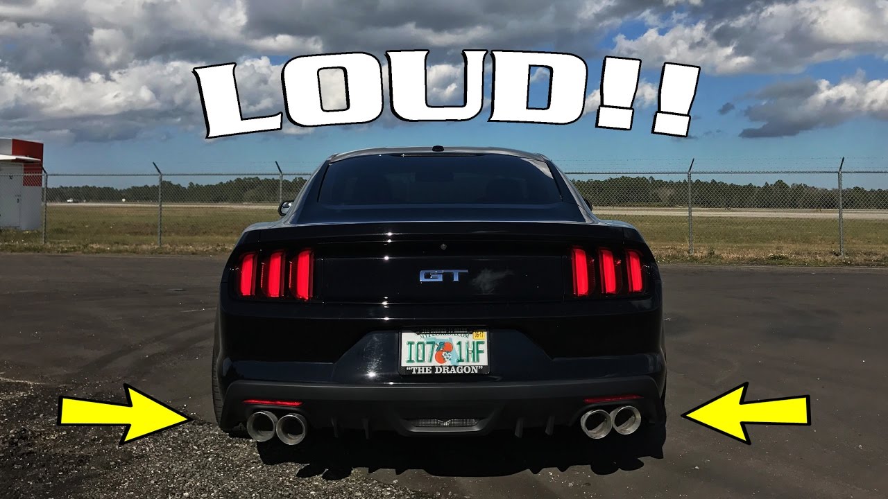Ford Racing X-Pipe & Magnapacks INSTALL! Quad Tip Get's LOUD!