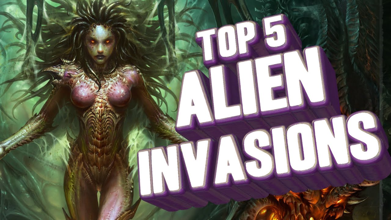 Top 5 - Alien invasions