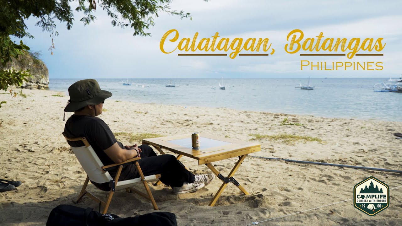 BEACH Camping at Calatagan, Batangas | The Most STUNNING View!