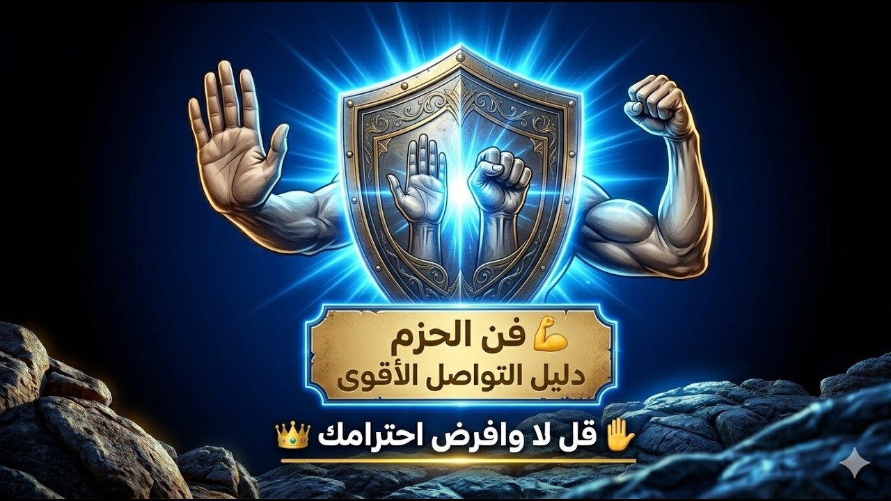 فن الحزم  دليل للتواصل الأقوى