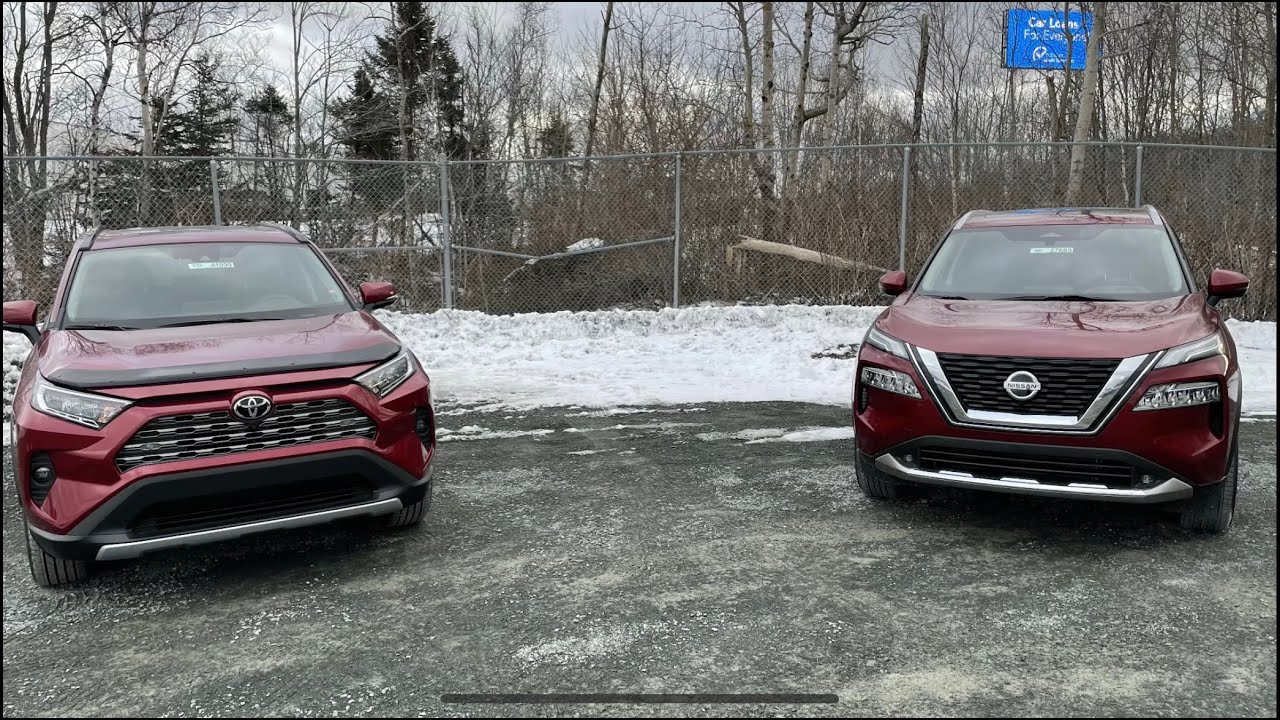 2021 Nissan Rogue vs 2021 Toyota RAV4