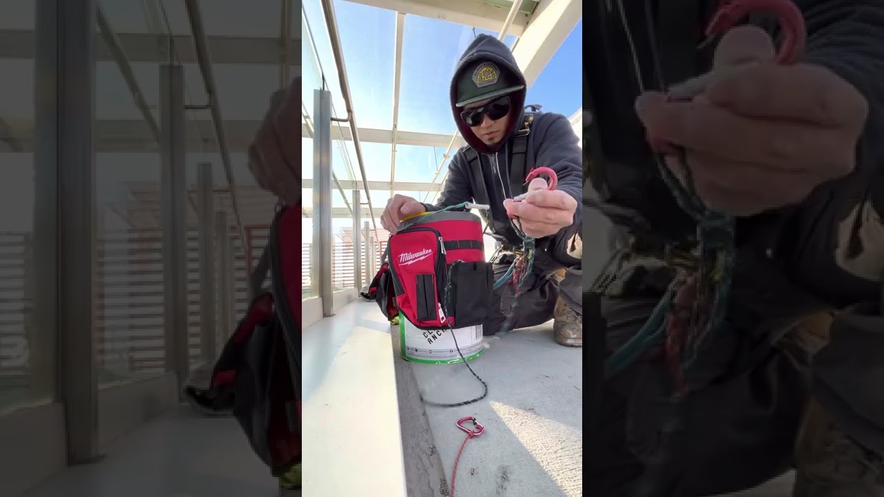 Milwaukee Bucket Organiser for ROPE ACCESS work