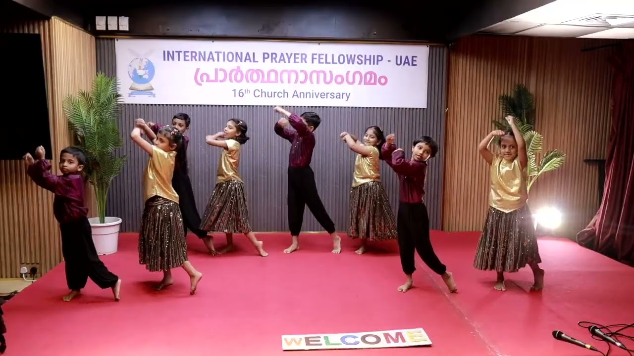 International Prayer Fellowship - Church Anniversary 2026. Welcome dance by Sunday School Students