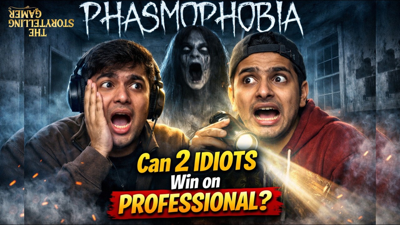 2 Idots vs Professional Ghost 😭