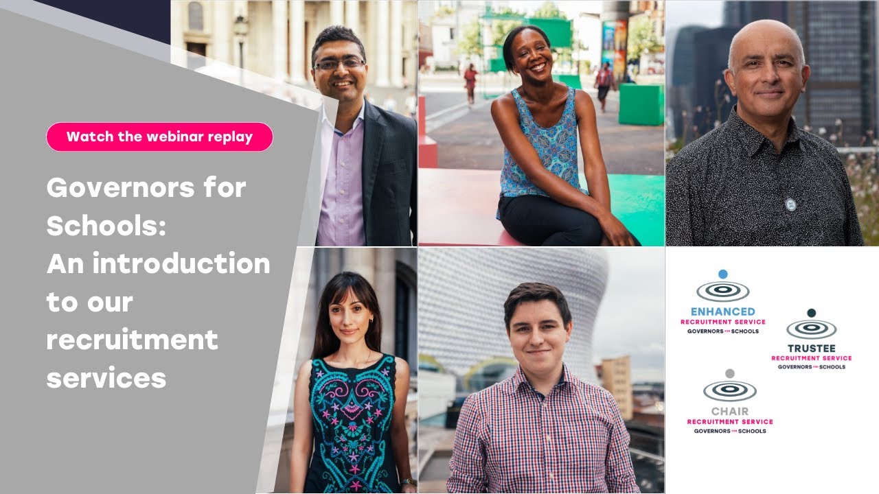 Our Recruitment Services help schools and trusts find governance volunteers | Governors for Schools