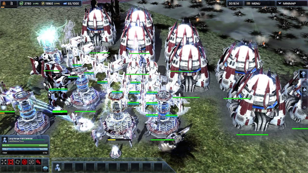 Supreme Commander 2 Fun With Loyalty Guns