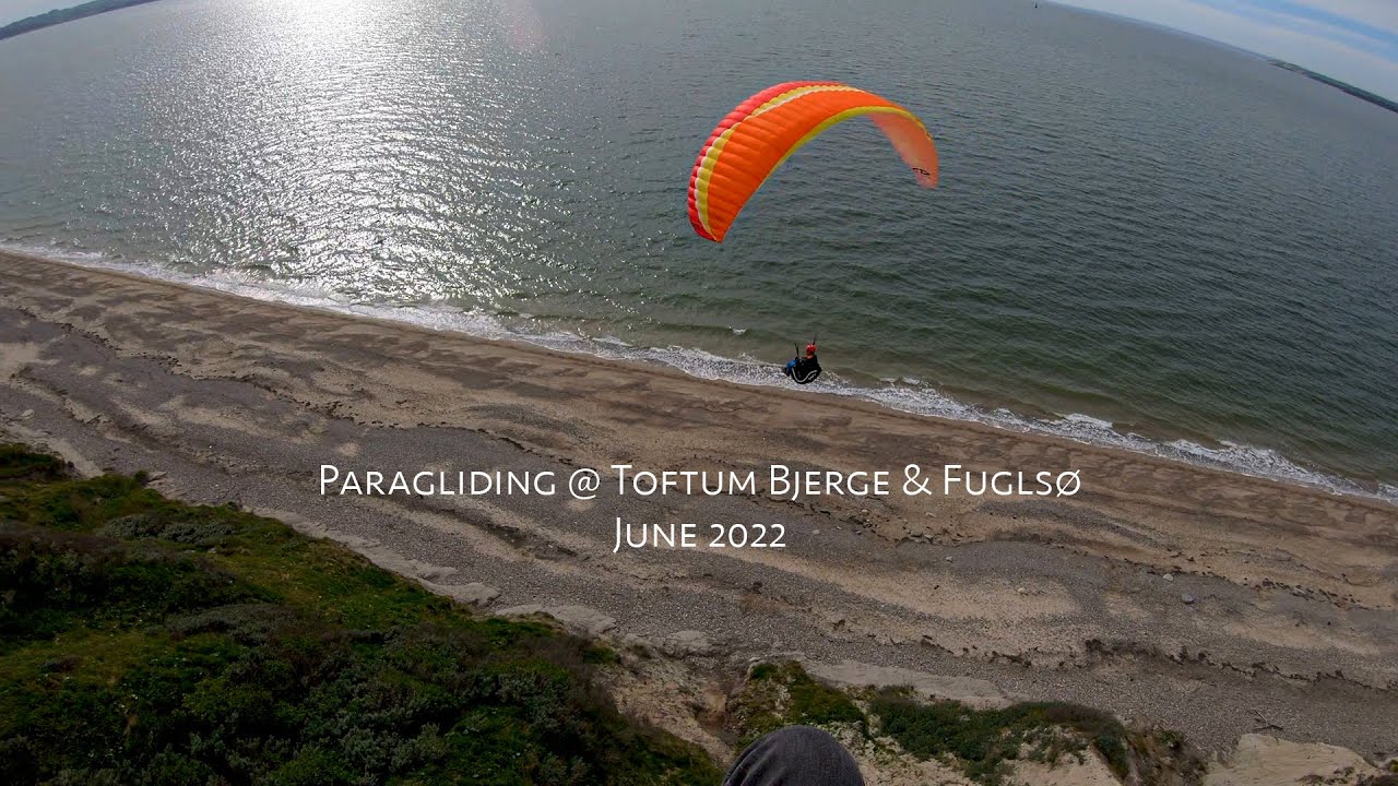 Paragliding - Jutland Withsun Weekend - Toftum Bjerge & Fuglsø