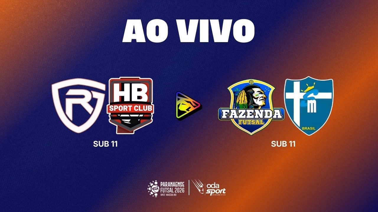 PARANAENSE DE FUTSAL | AO VIVO | FAZENDA RIO GRANDE - TARDE