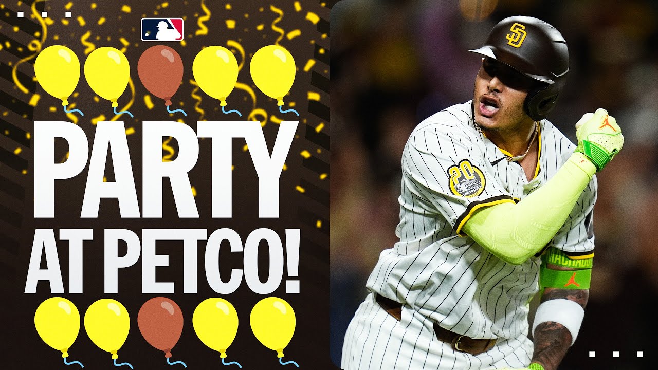 THE VIBES ARE OFF THE CHARTS! Manny Machado sends Petco Park into a FRENZY! 🎉
