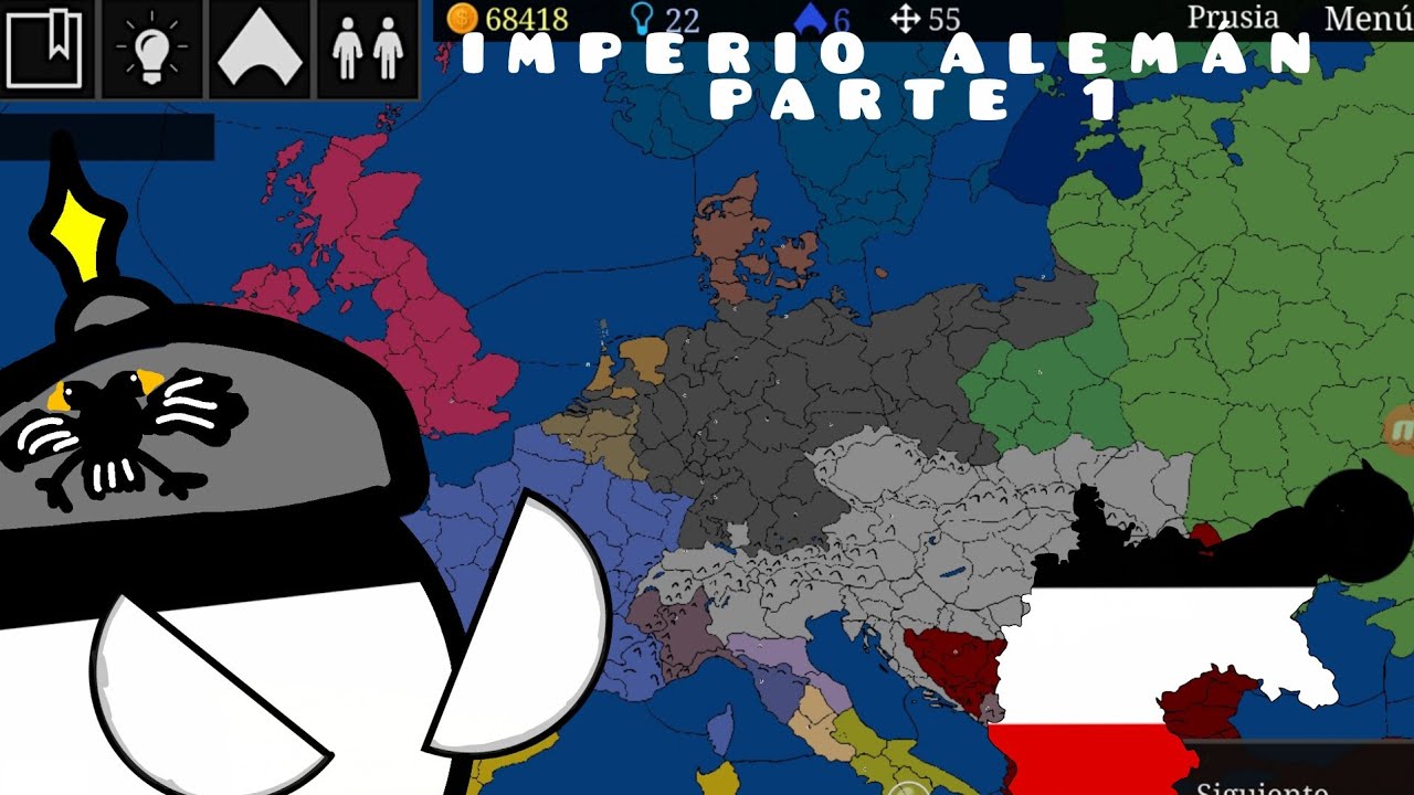 Imperio alemán serie #1 #alemania #map