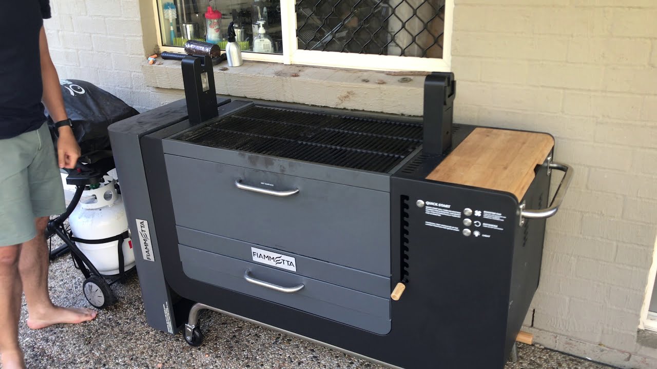 Обзор угольного барбекю Fiametta Rapid Charcoal
