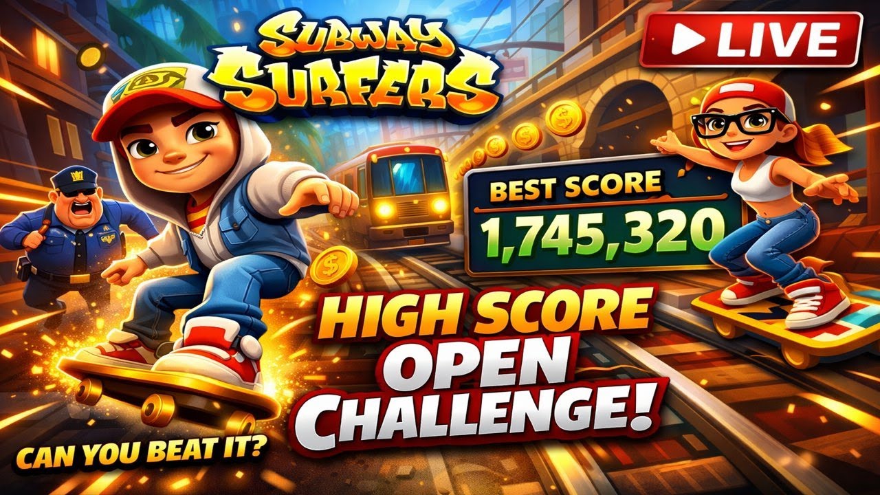🔴 YUVA'S LIVE WORLD 🎮🔥 HIGH SCORE OPEN CHALLENGE – LIVE NOW! 🔥🎮