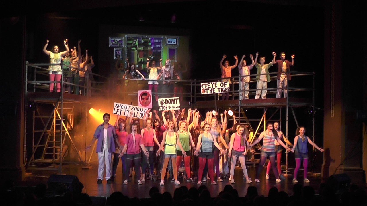 Rock of Ages The Final Countdown Whanganui High School 2017