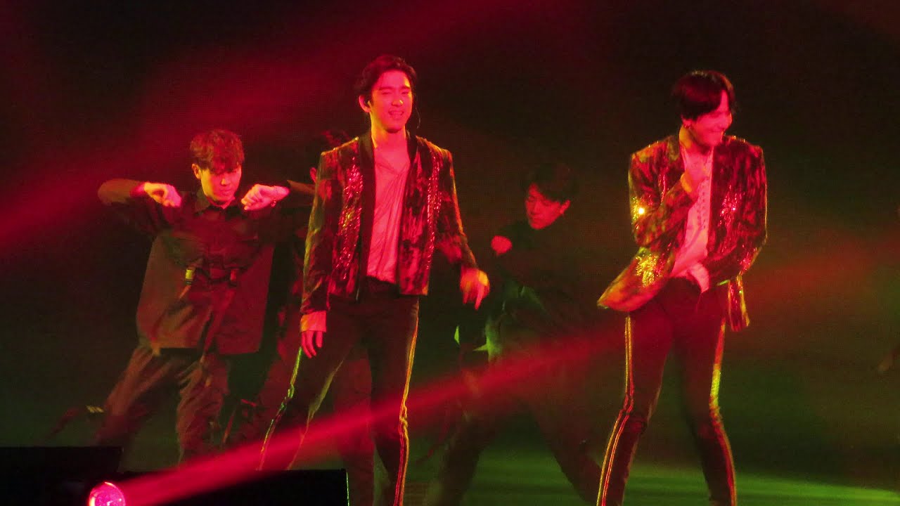 191016 GOT7 KEEP SPINNING in MADRID - Dance Unit (Jinyoung Focus)