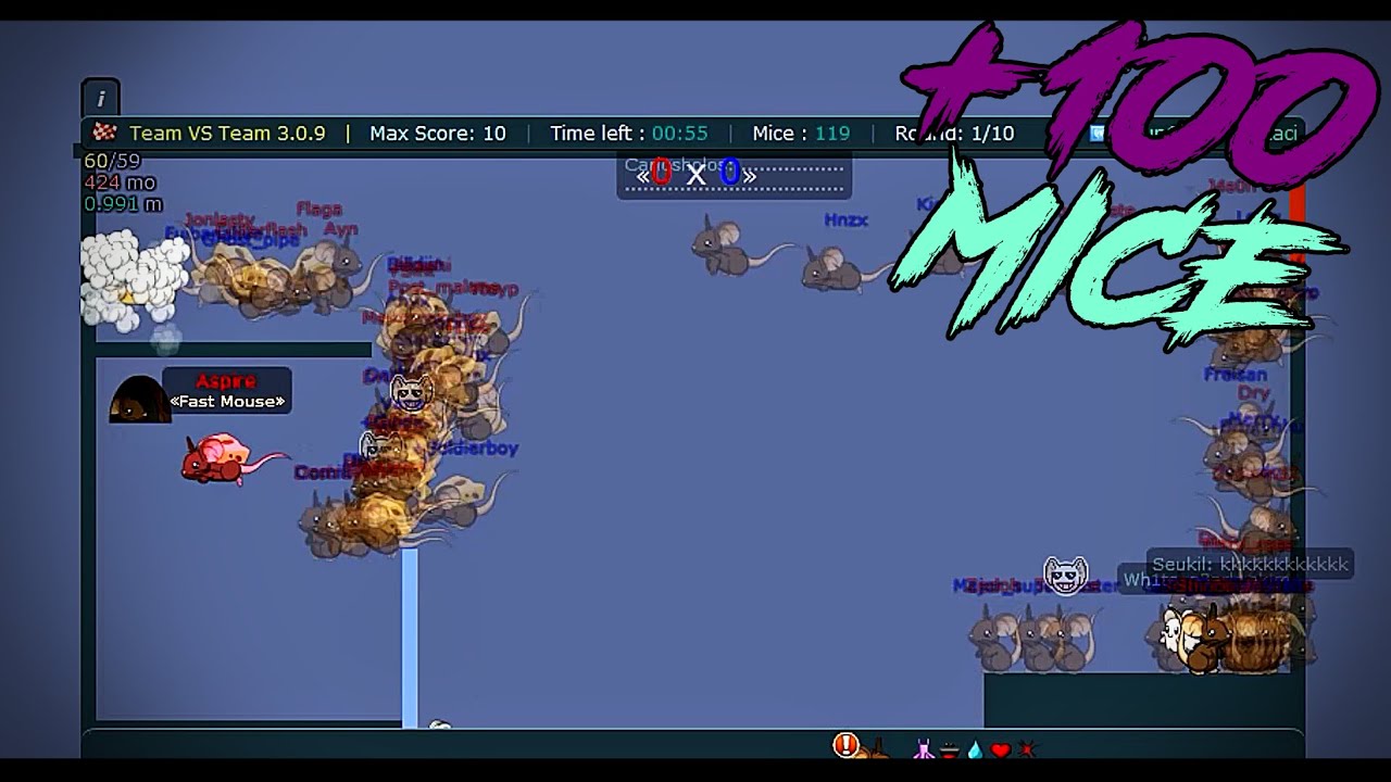 Transformice - Brkrmn (+100 MICE) Racing Gameplay #110
