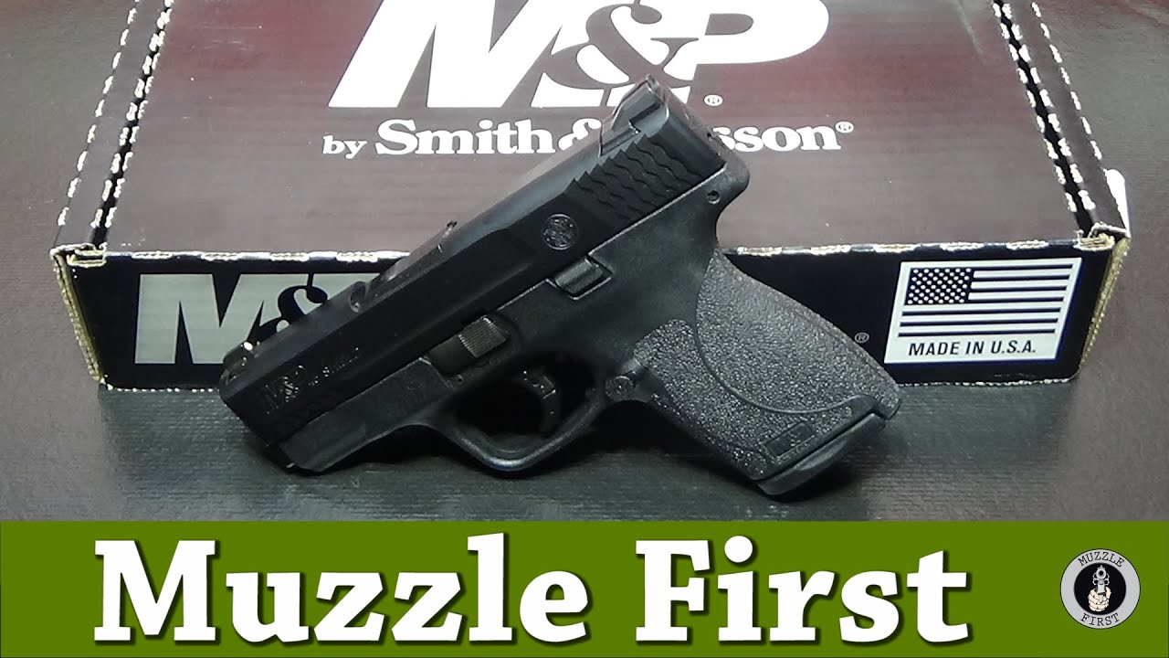 Сравнение пистолетов Springfield XDS 45 и Smith & Wesson M&P45 Shield: два пистолета рядом.