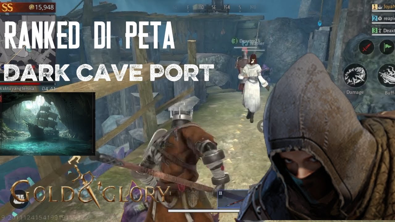 Mabar bersama orang random hampir gagal escape - gold and glory 