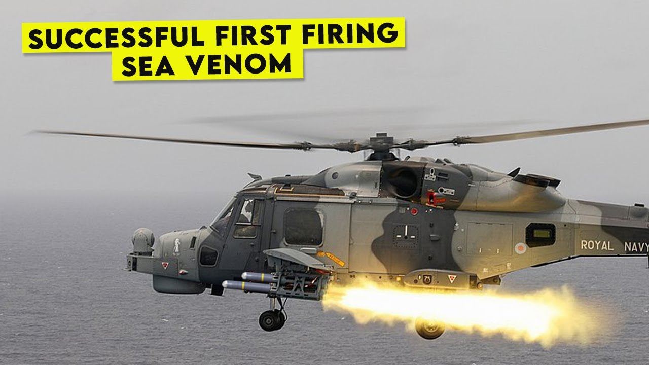 Royal Navy’s Sea Venom Hits Target with Deadly Precision!