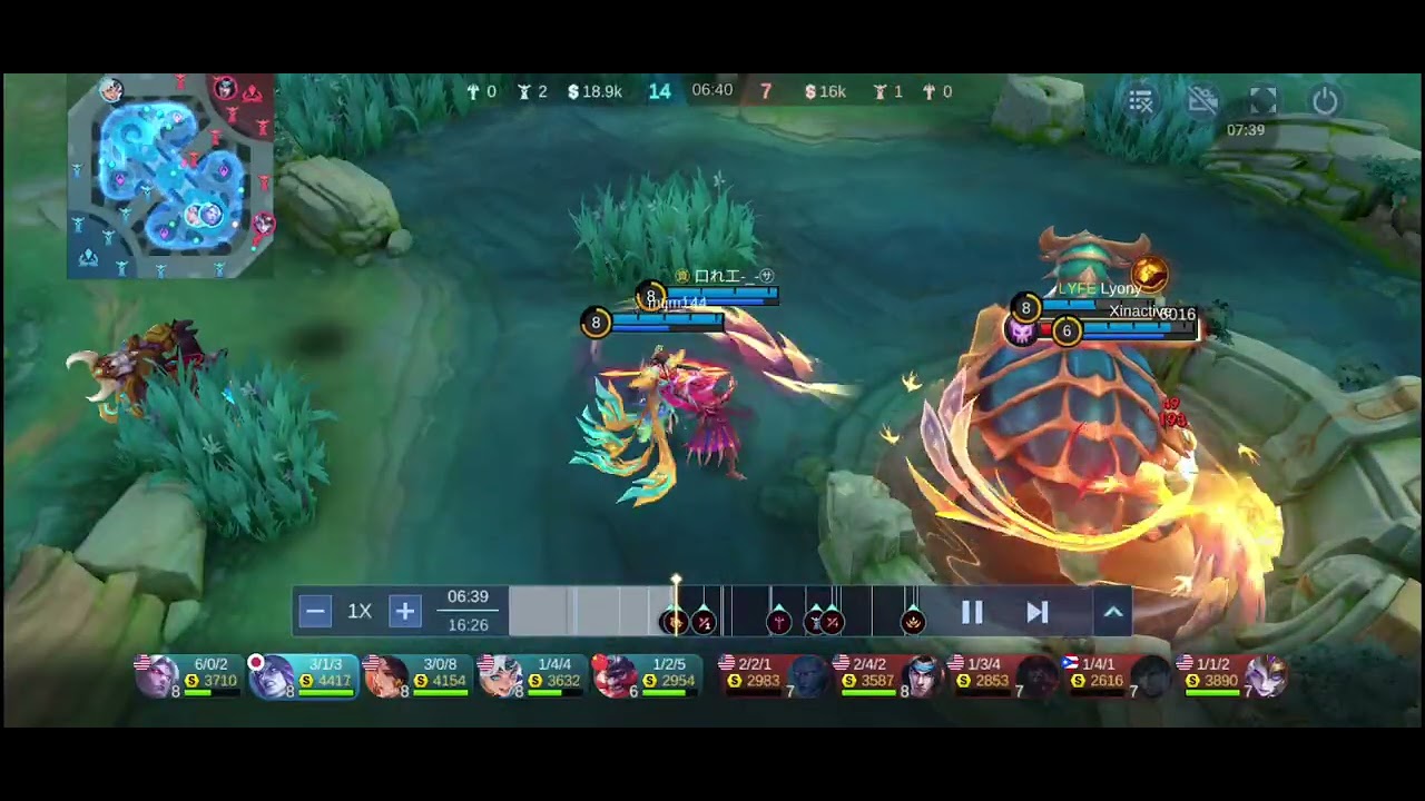 K.O.F Gusion couldn't handle my Moskov Spear! #MLBB #MYTHICHONOR #RANK