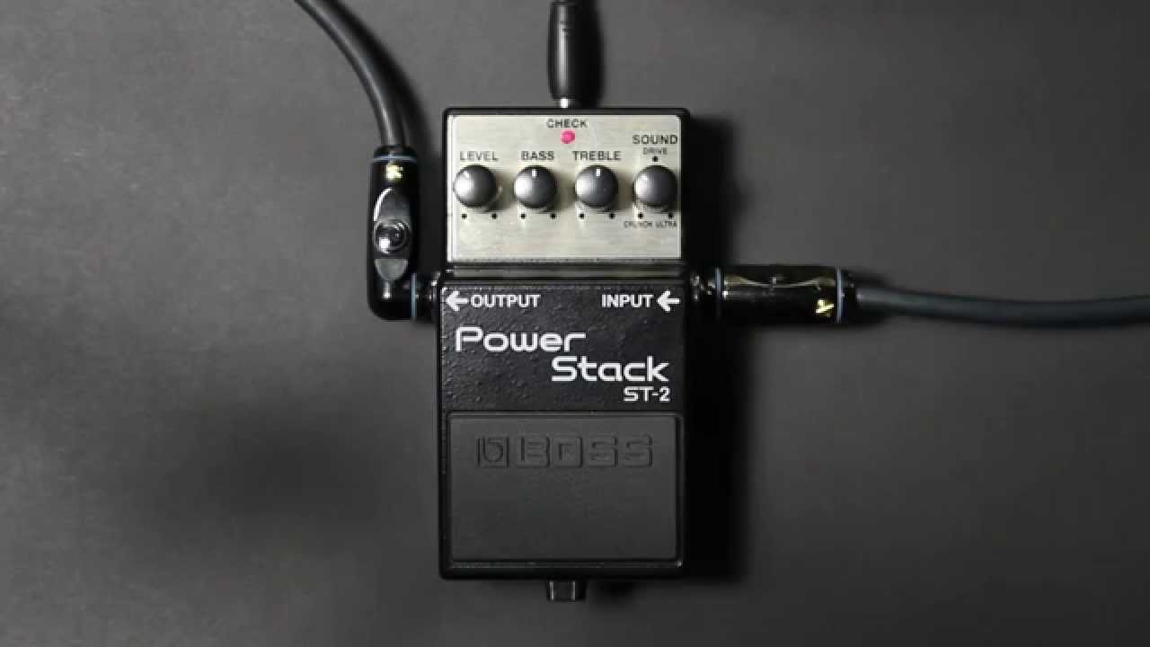 Boss ST-2 Power Stack Demo