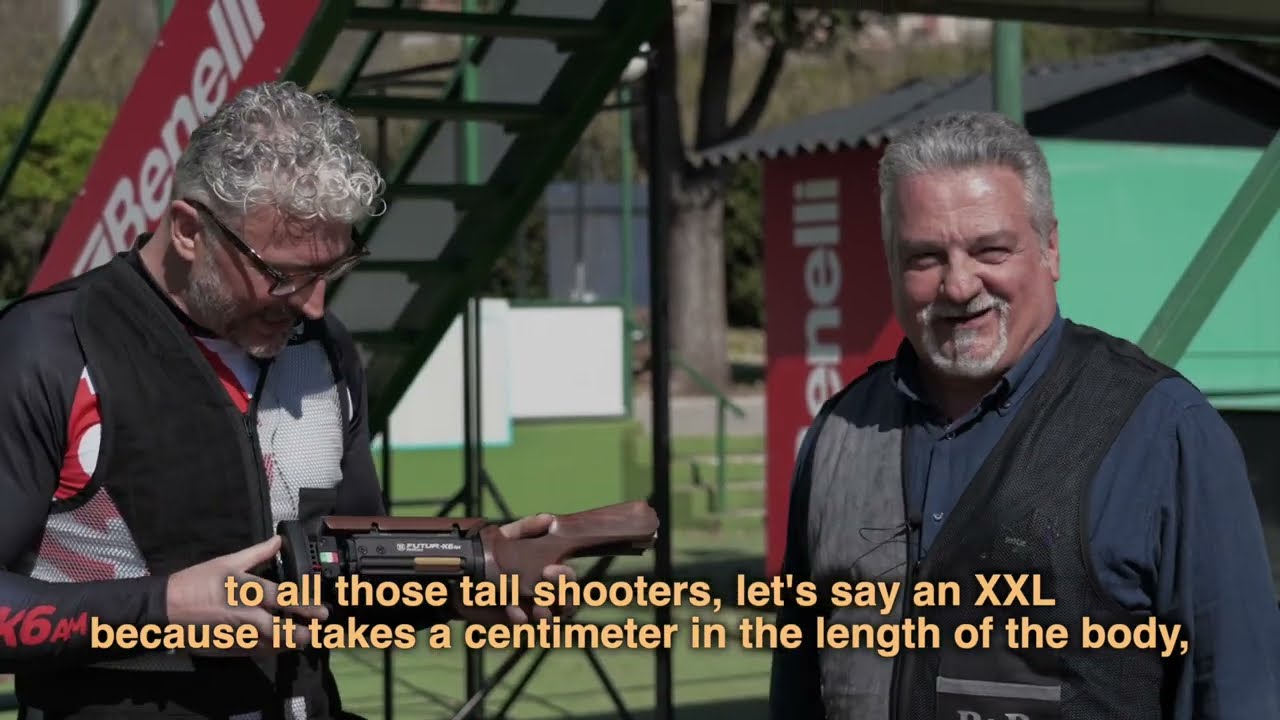 We try our new FUTUR-K6AM shotgun stocks with Baschieri & Pellagri