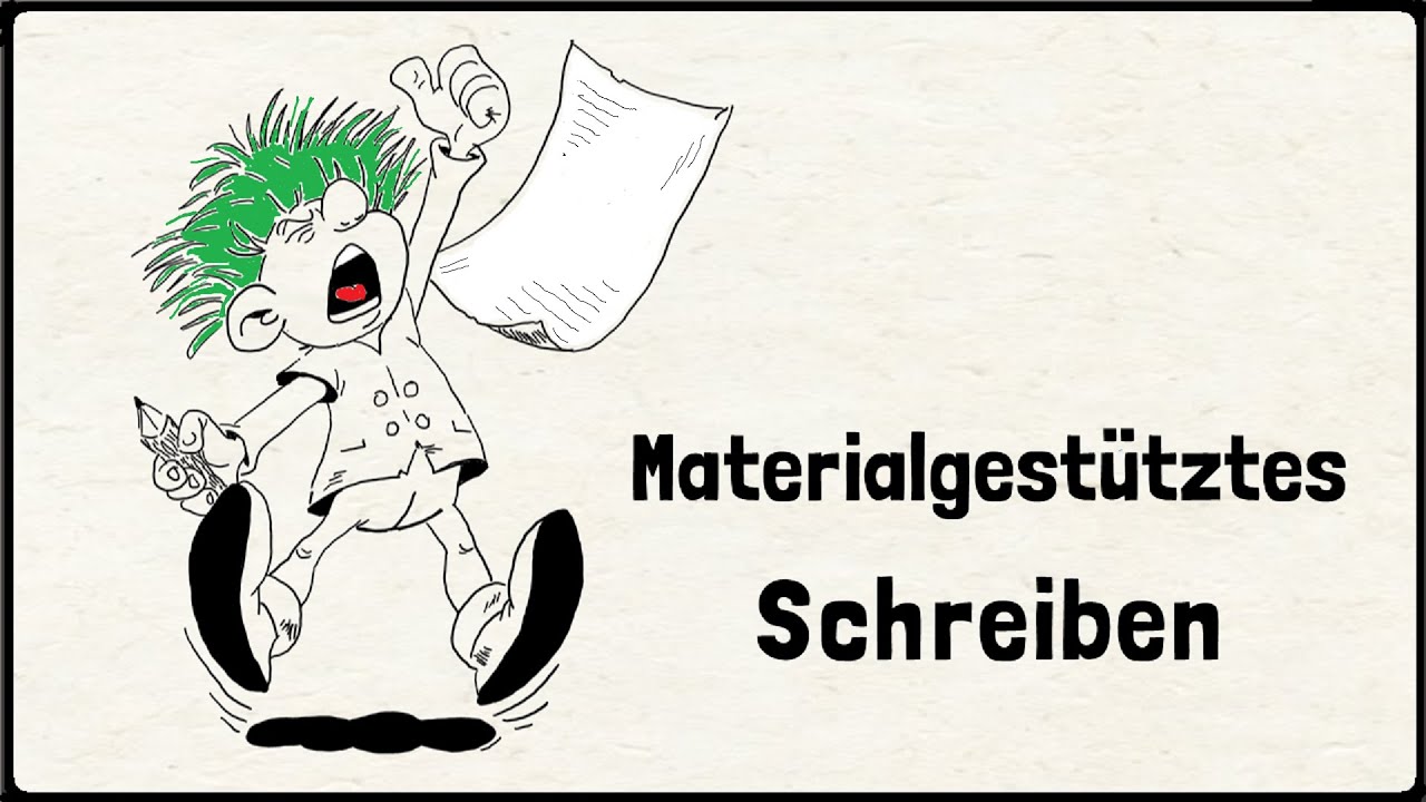 das materialgestützte Schreiben | Grundlagen | DiB