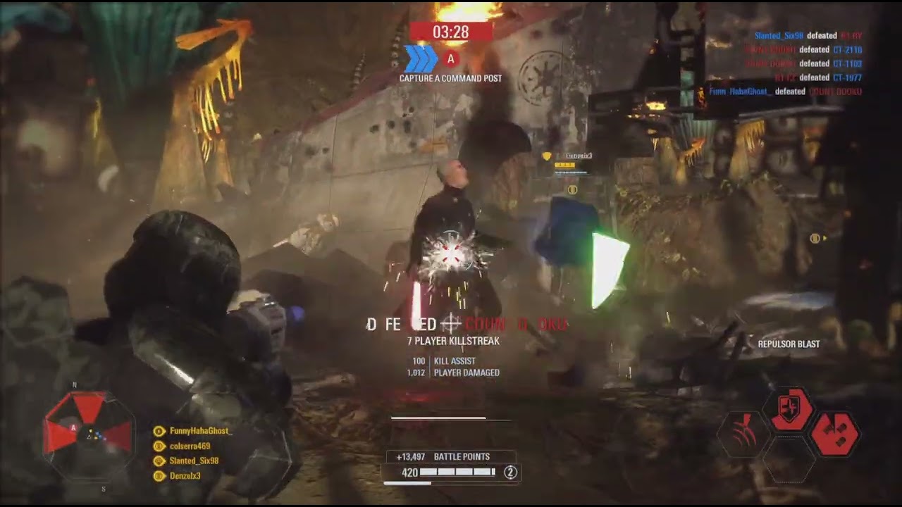 Star Wars Battlefront 2: 61 Clone Commando Killstreak (Co-Op)