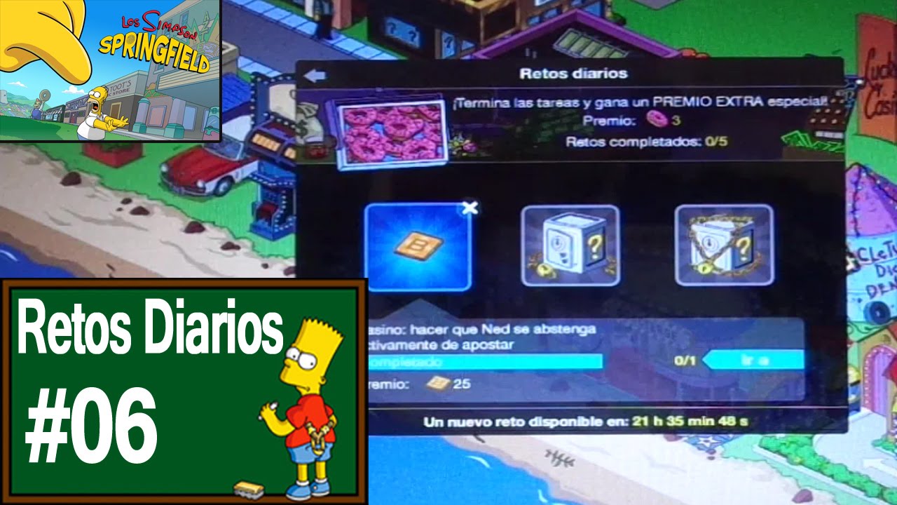 Los Simpson Springfield "La Gran caja y sus retos diarios (Capítulo 6)" por Tony