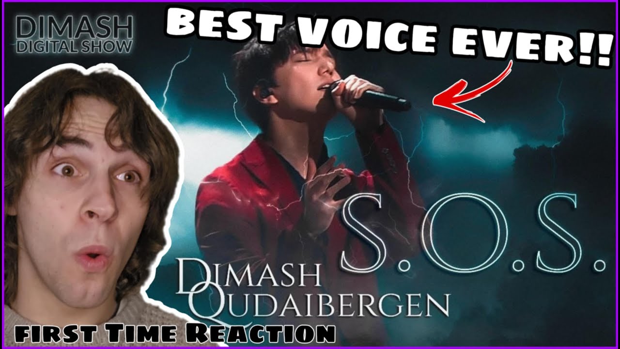 Reacting to DIMASH for the FIRST TIME EVER!! - 'SOS (2021) Blind Reaction
