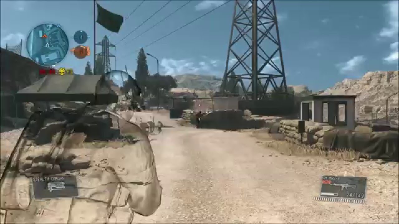 Metal Gear Online [MGO] - Bounty Hunter Rush Amazing Match! (1080p)