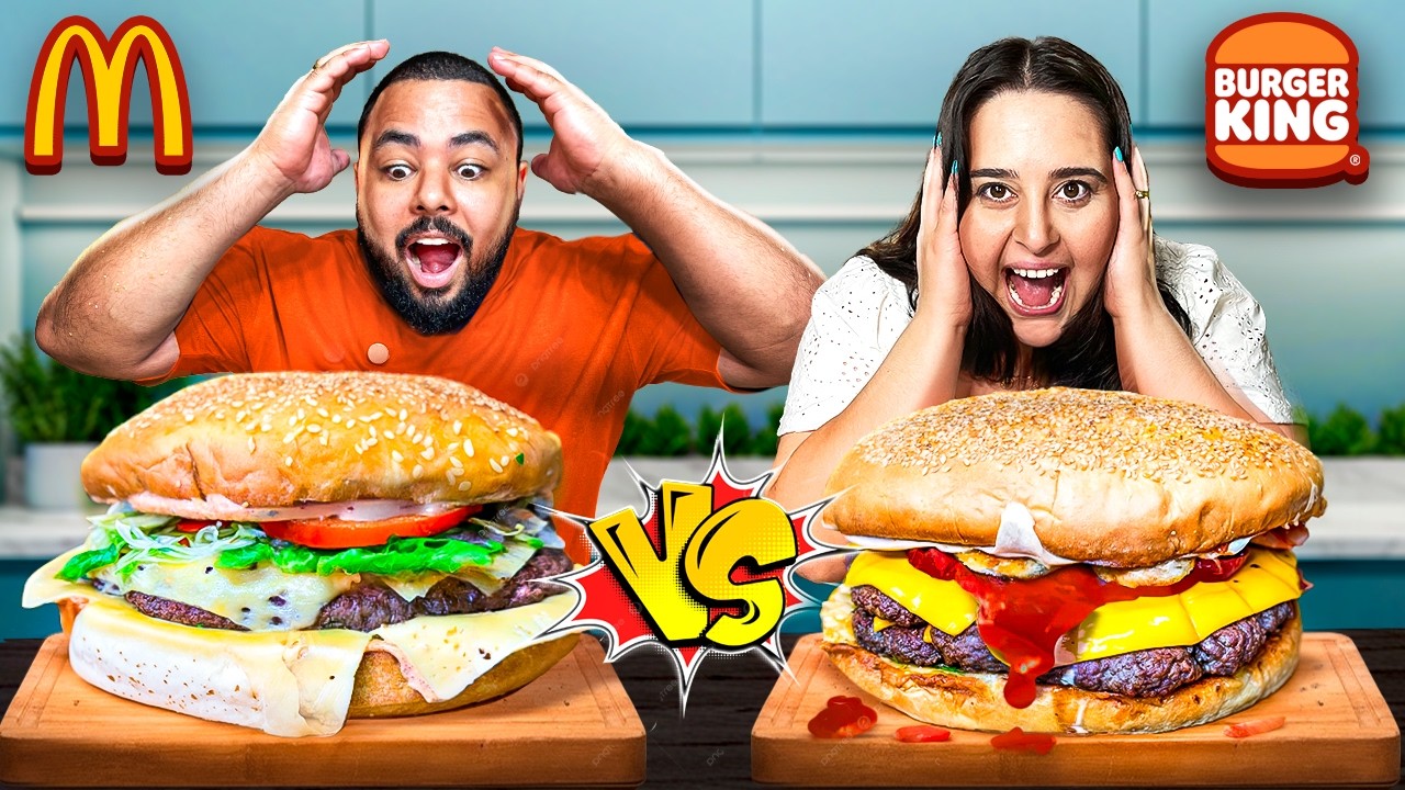 MEGA STACKER X BIG TASTY GIGANTES! - DESAFIO