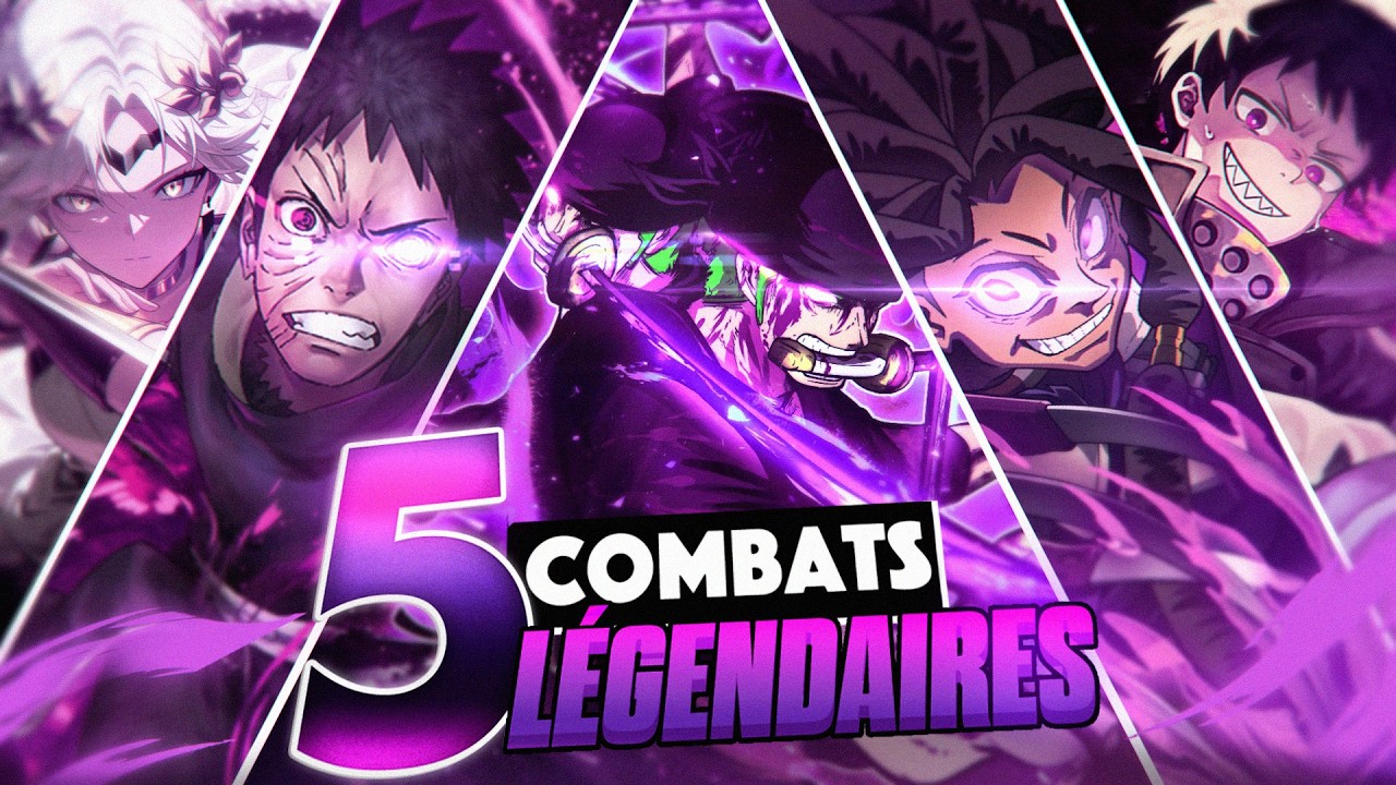 5 COMBATS D'ANIMES QUI ONT CHOQUÉS LE MONDE ! #19